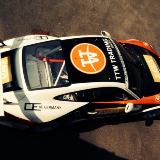 Porsche Folierung für Aust Motorsport